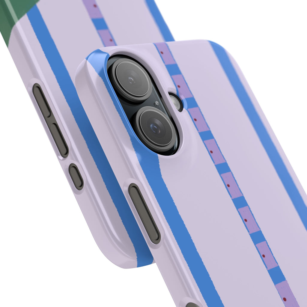 Slim Phone Case — Backroom-Inspired Minimal Chair Illustration